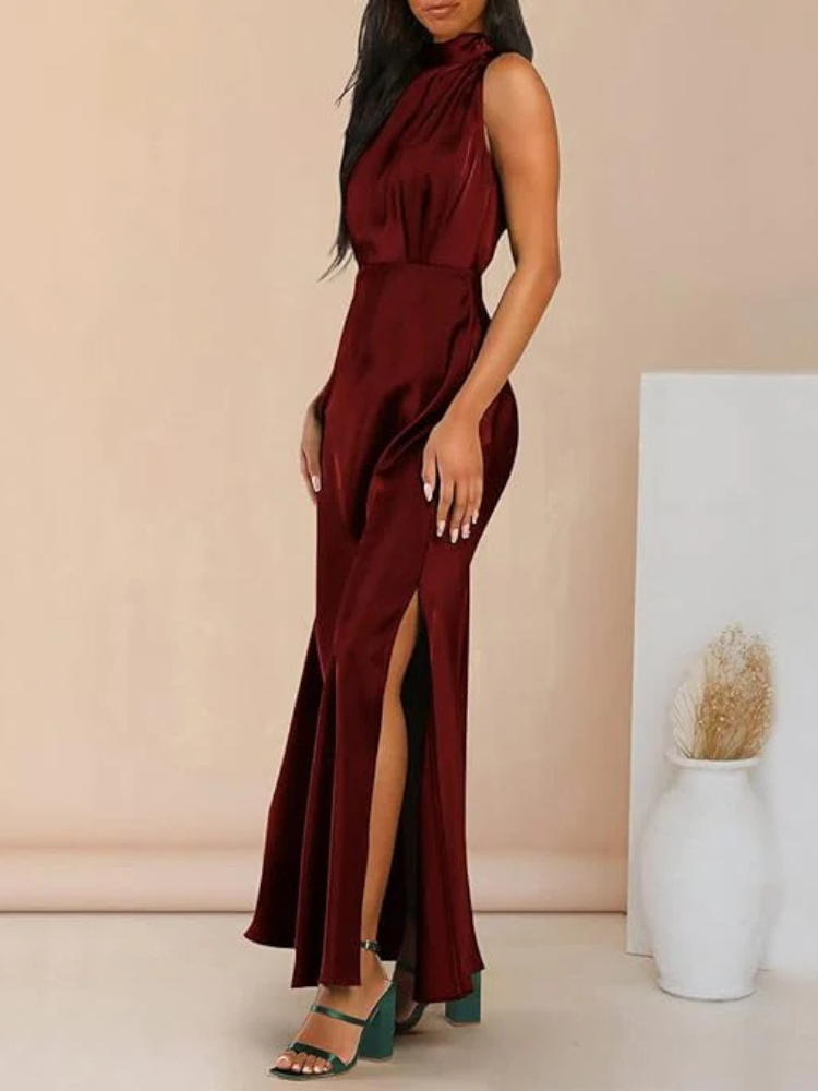 Alice| Women’s Silk Maxi Dress | Elegant & Timeless