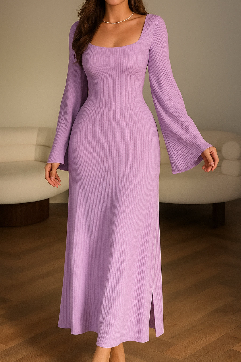 Diana | Women’s Elegant Maxi Dress | Sleek & Versatile
