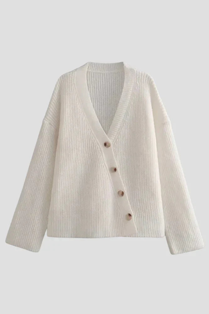Oversized Knit Cardigan | Button-Down | Cozy & Chic