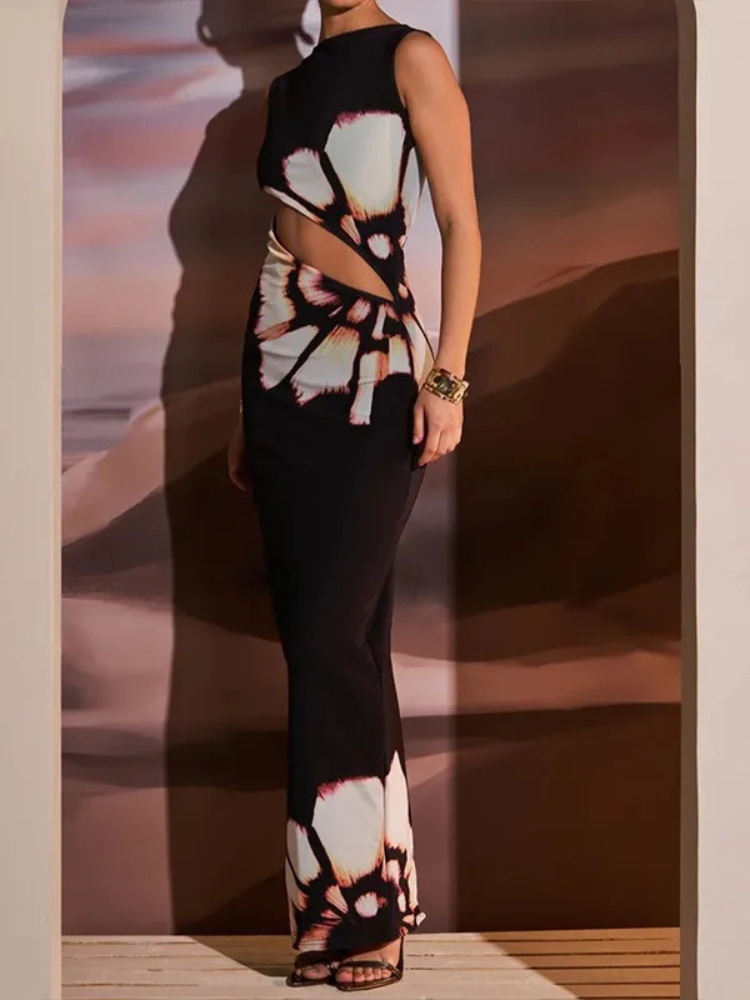 Maya | Women’s Dress | Hollow-Out Sleeveless