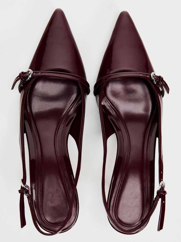 Vivienne | Women’s Slingback Mules | Pointed-Toe & Elegant