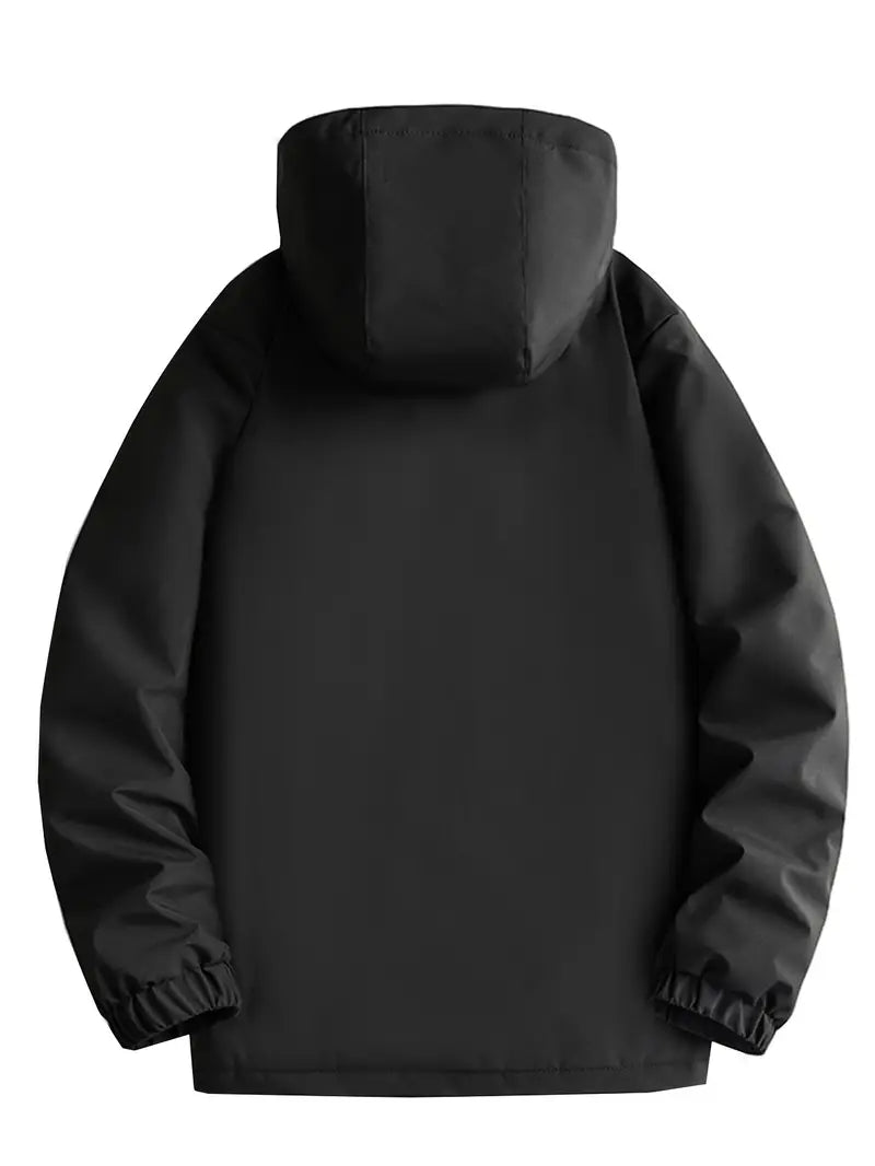 Men's Winter Parka Jacket – Regular Fit with Hood