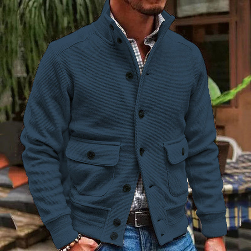 Men's winter jacket | Stand-up collar