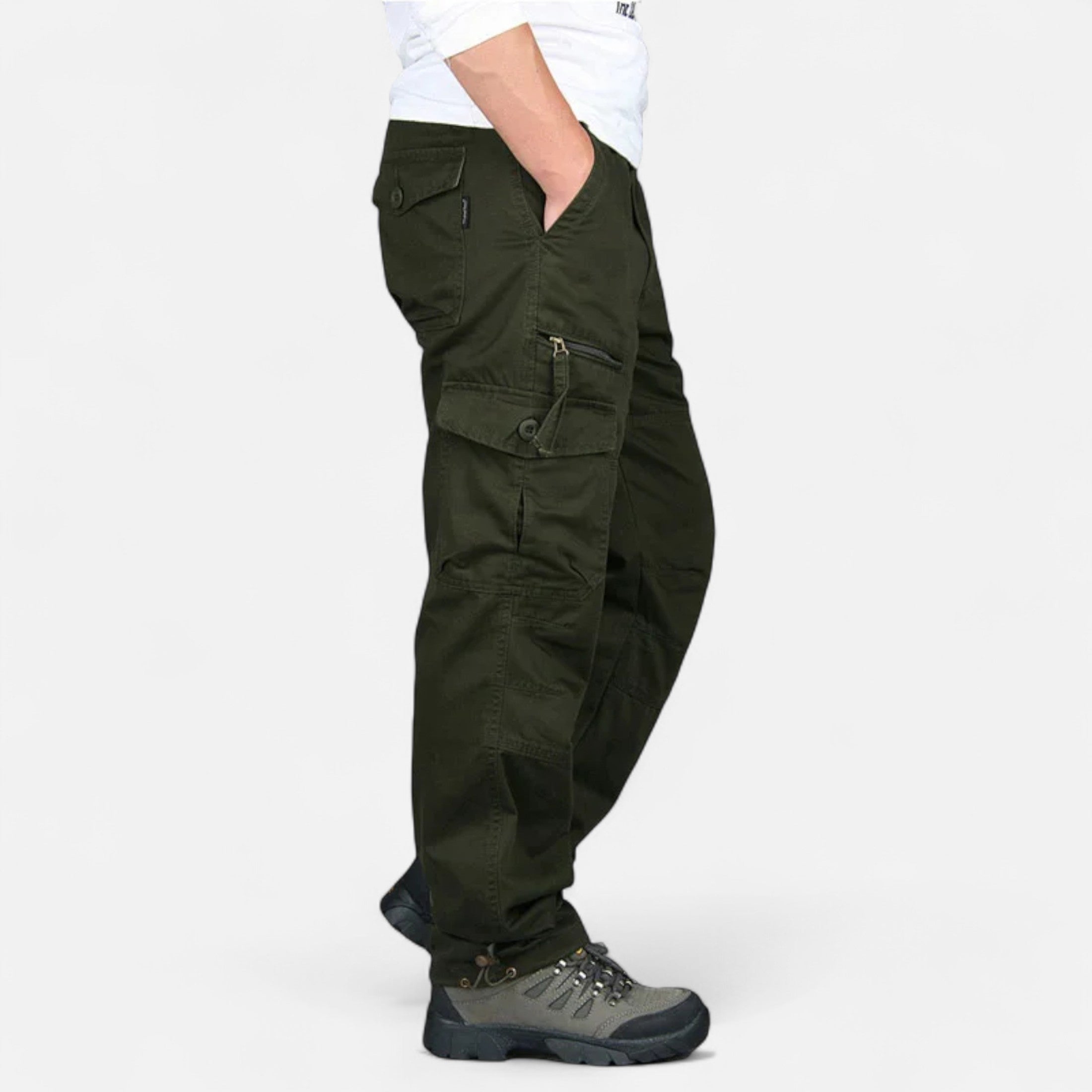 Men's cargo trousers – multiple pockets