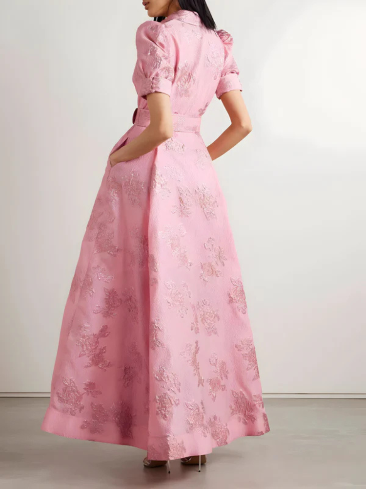 Coral | Women’s Blouse Maxi Dress | Romantic & Flowing