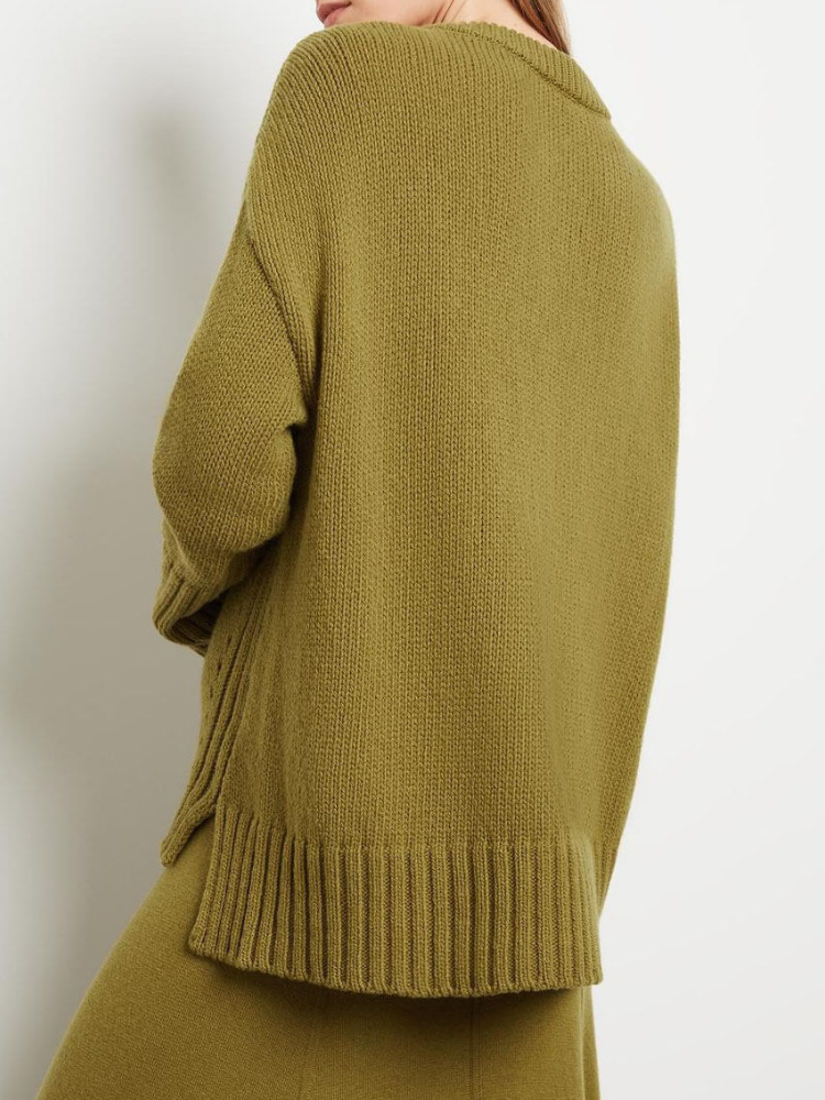 Noelle | Women’s Ribbed Knit Sweater Set | Maxi Skirt