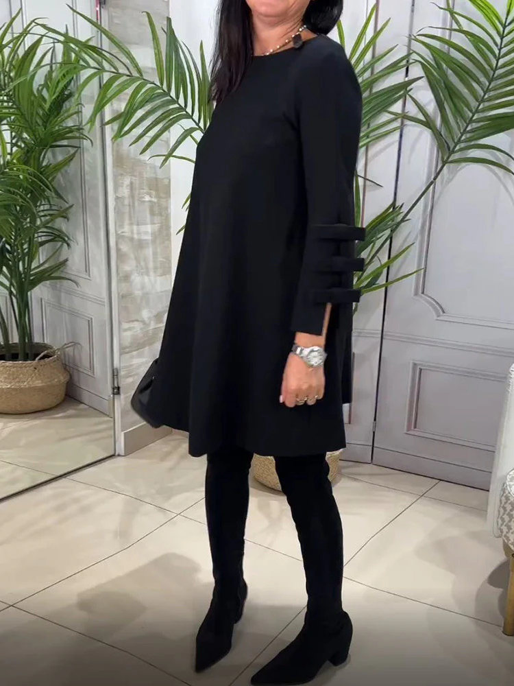 Maëlle | Women’s Casual Long Sleeve Dress | Elegant & Effortless