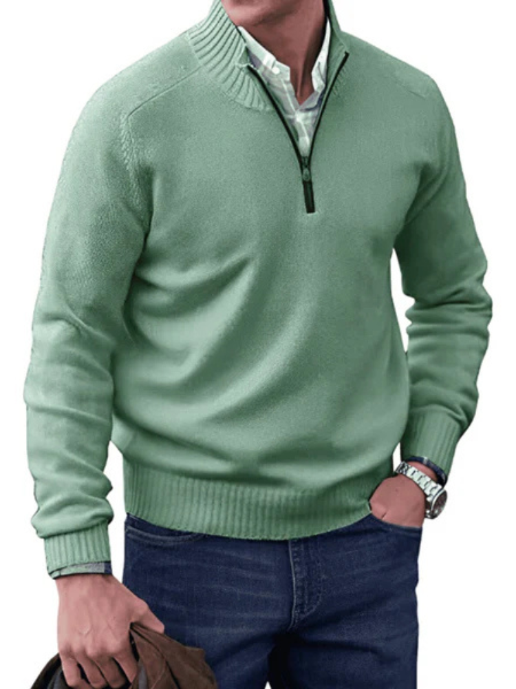 Albert | Men’s Pullover | Quarter-Zip Modern Fit