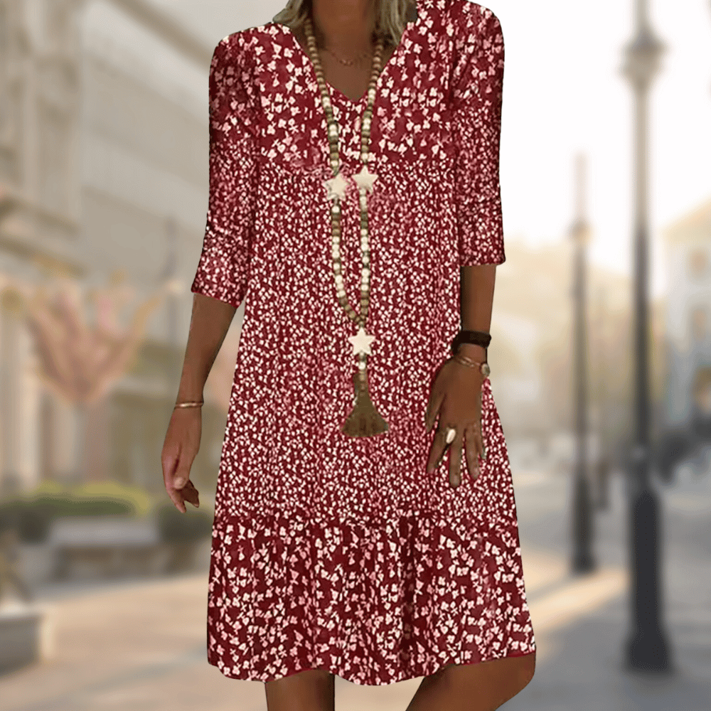 Alexa | Women's Elegant Comfortable Dress | Midi