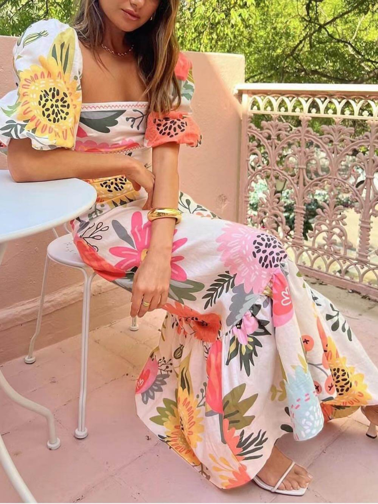 Nola | Women’s Printed Dress | Soft & Breathable