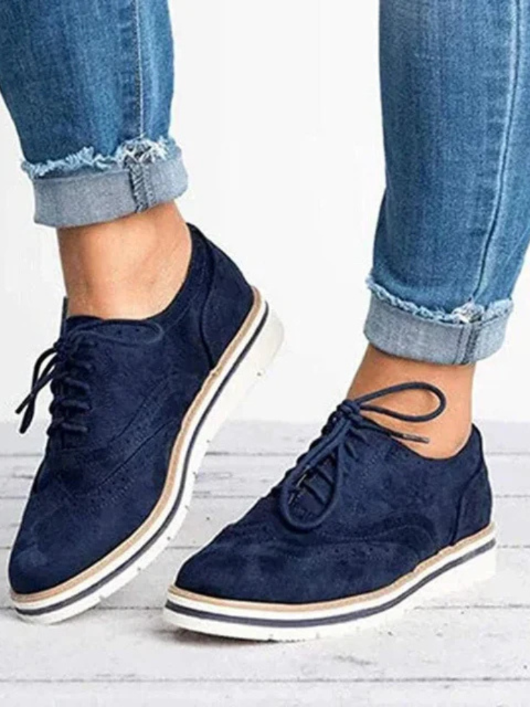Celeste | Women’s Vegan Leather Shoes | Lace-Adorned Elegance