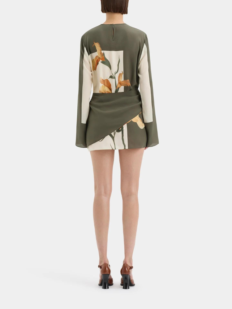 Daisy | Women’s Floral Mini Dress | Twist Detail