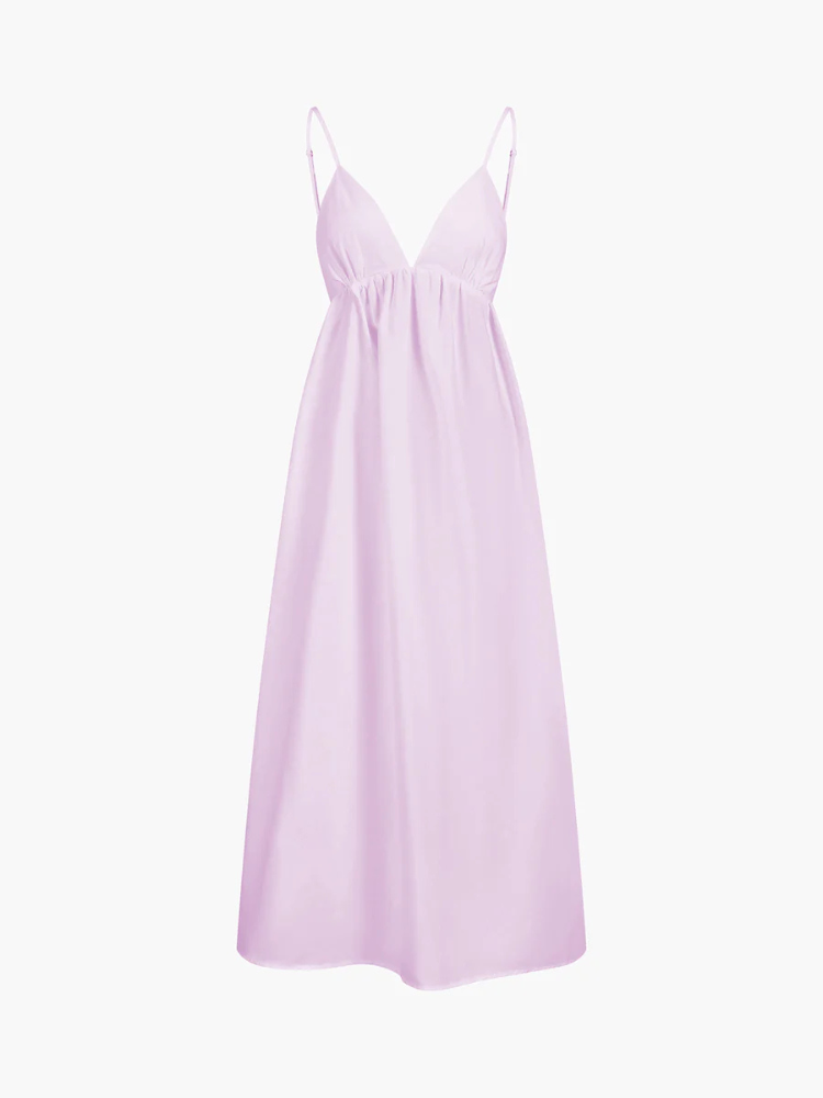 May | Women’s Long Dress | Open Back Coastal