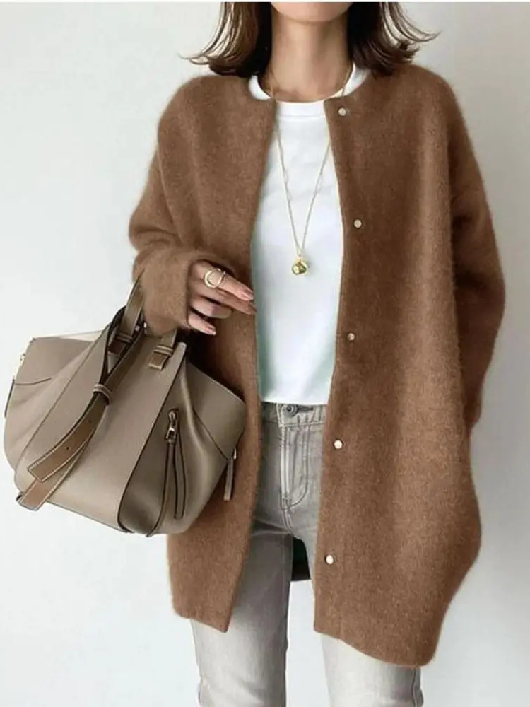 Annabelle | Women’s Wool-Mohair Cardigan | Chic & Cozy