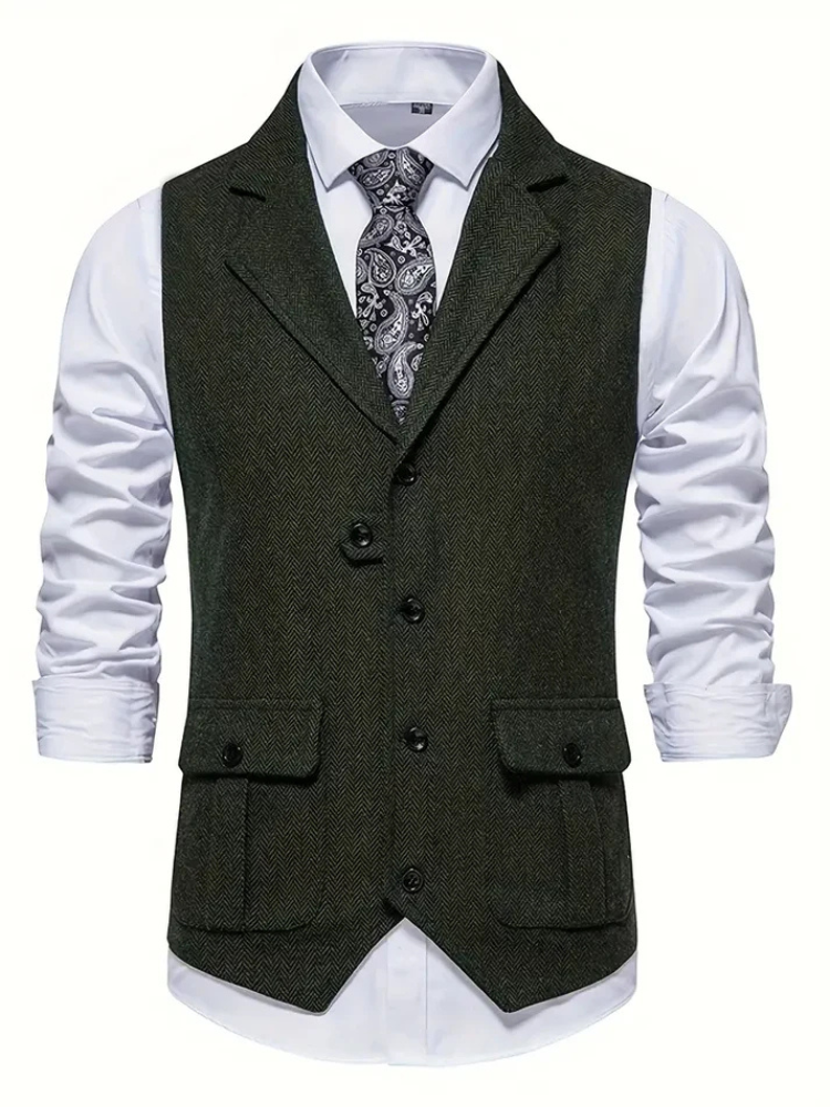 Niklas | Men’s Blazer | Herringbone Single-Breasted Fit