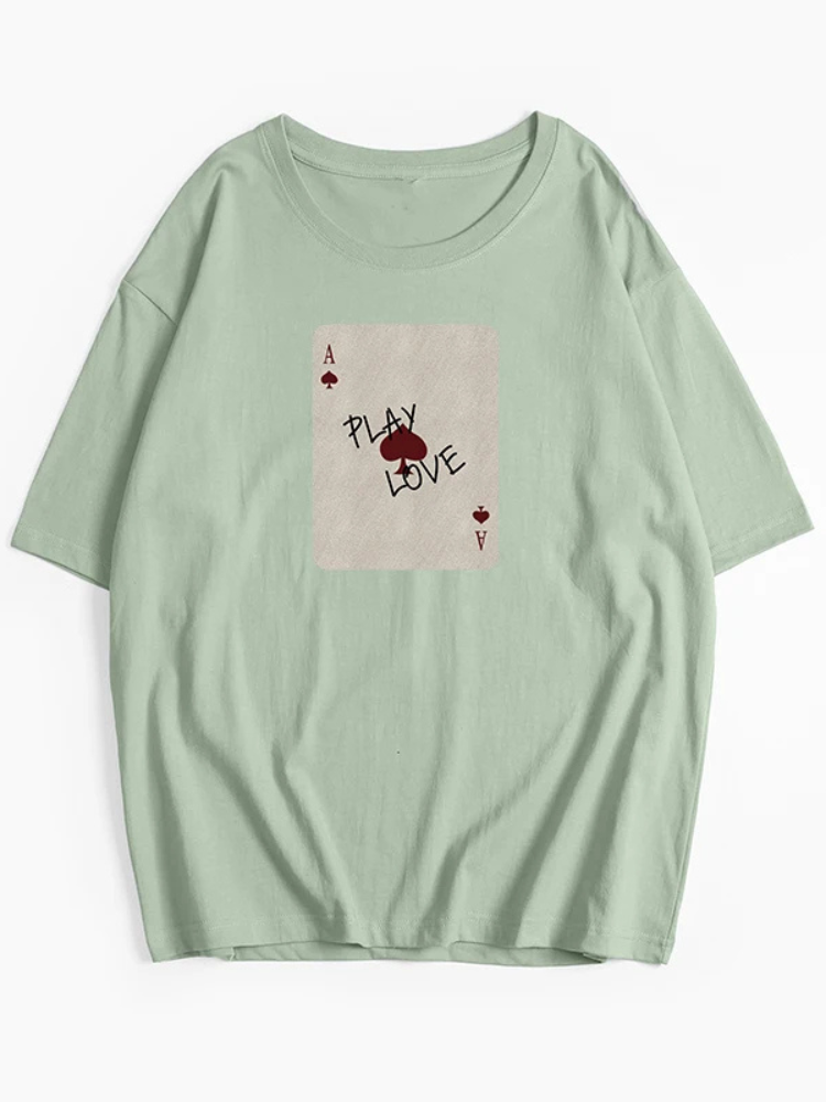 Luvina | Women’s T-Shirt | Printed Love Brief