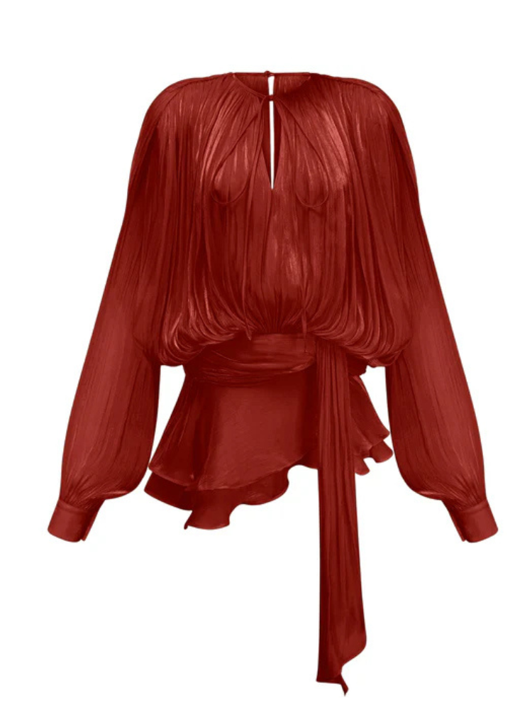 Faylin | Women’s Mini Dress | Pleated & Ruffled