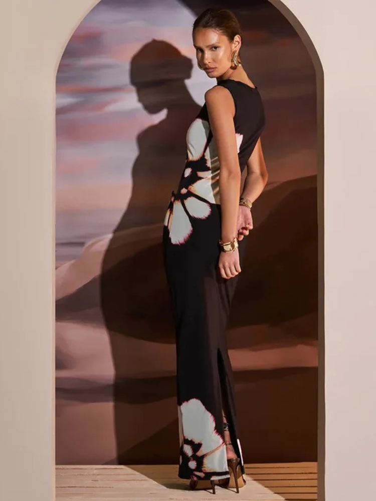 Maya | Women’s Dress | Hollow-Out Sleeveless