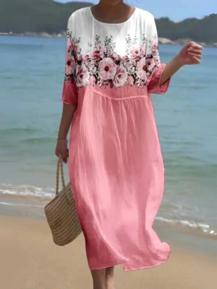 Paloma | Women’s Floral Dress | Timeless Elegance & Refined Comfort