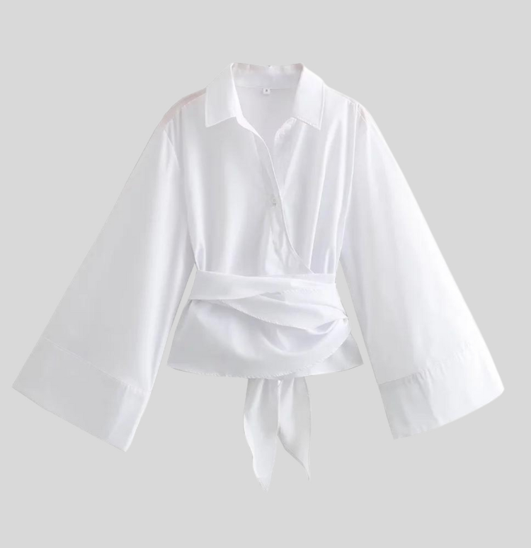 Aurora | Women’s Top | Elegant Feminine Cotton Fit