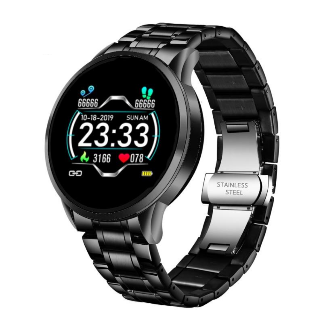 Men's smartwatch with a classic design – modern features