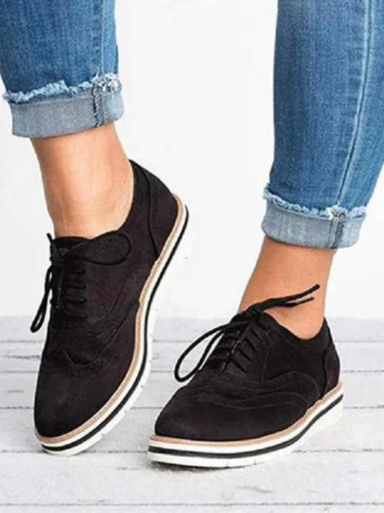 Celeste | Women’s Vegan Leather Shoes | Lace-Adorned Elegance