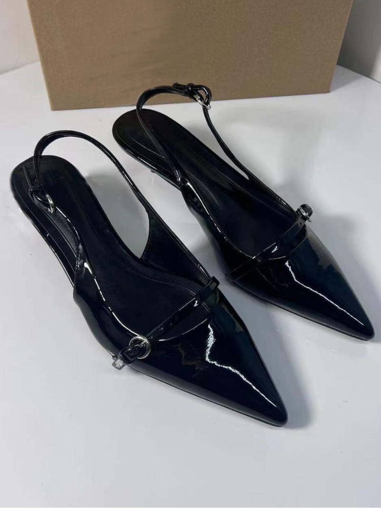 Vivienne | Women’s Slingback Mules | Pointed-Toe & Elegant