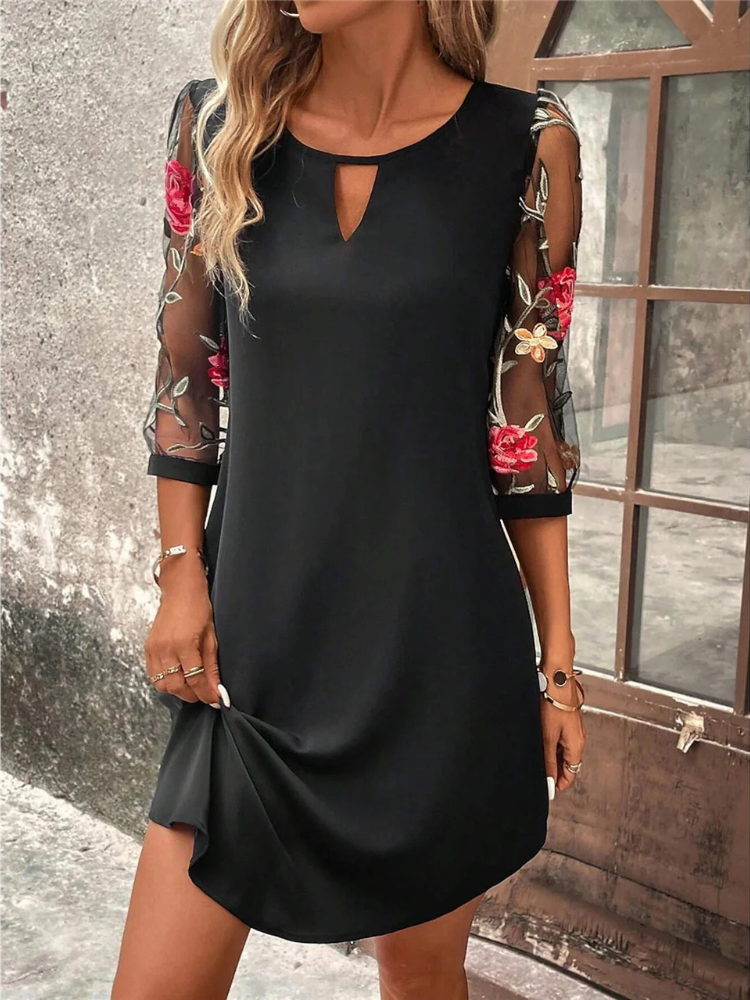 Reagan | Women’s A-Line Dress | Spliced