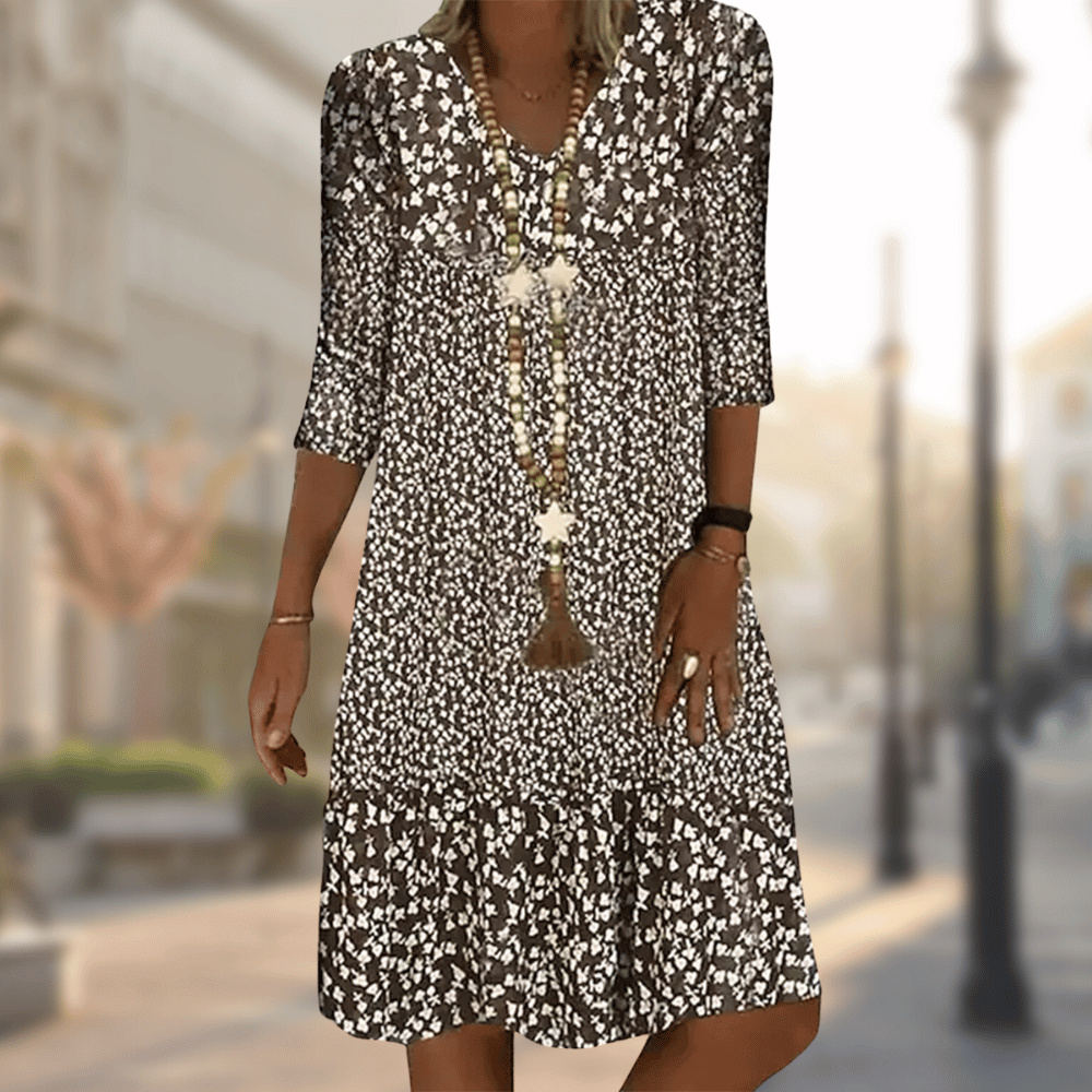 Alexa | Women's Elegant Comfortable Dress | Midi