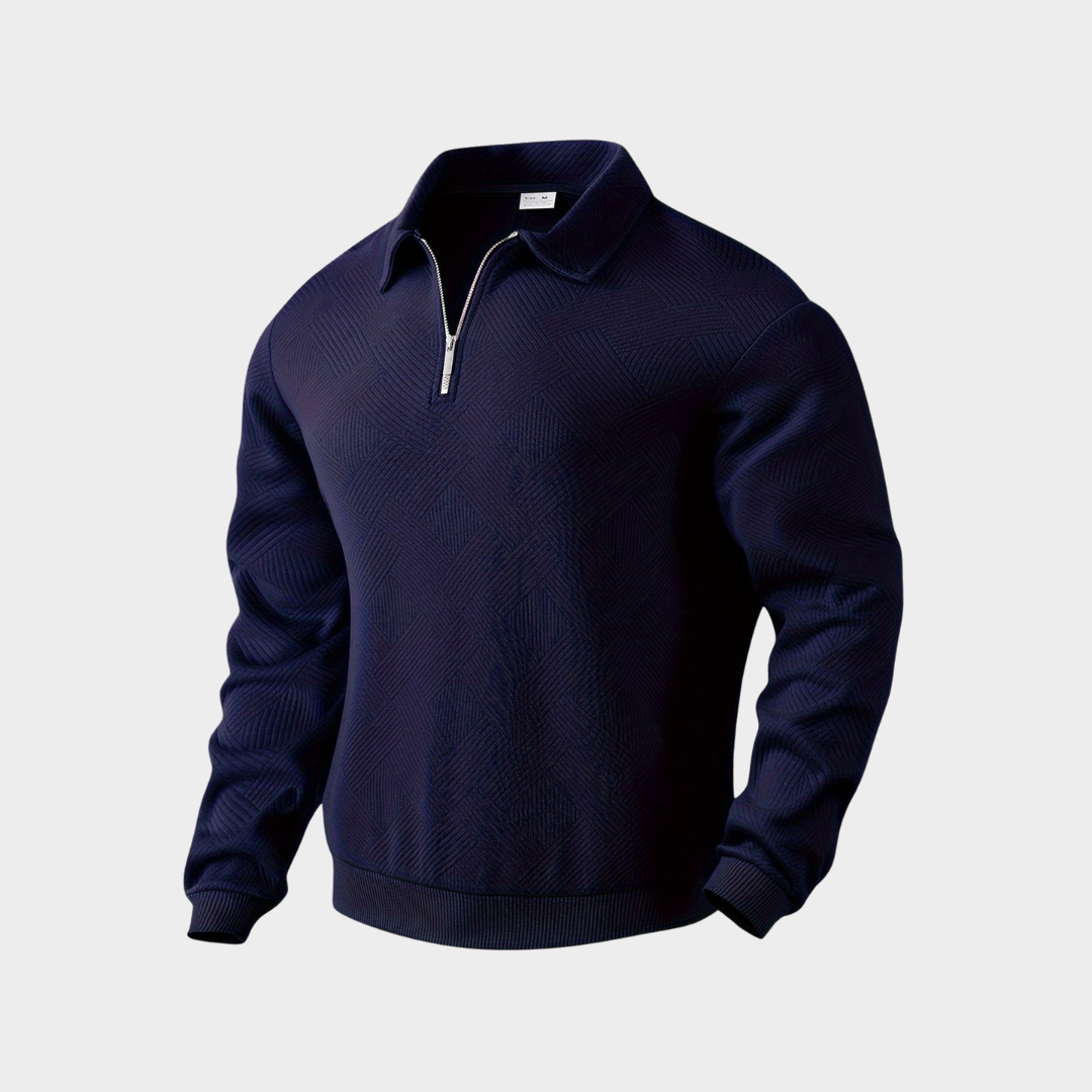 Men’s Quarter-Zip Sweatshirt | Long-Sleeve Pullover