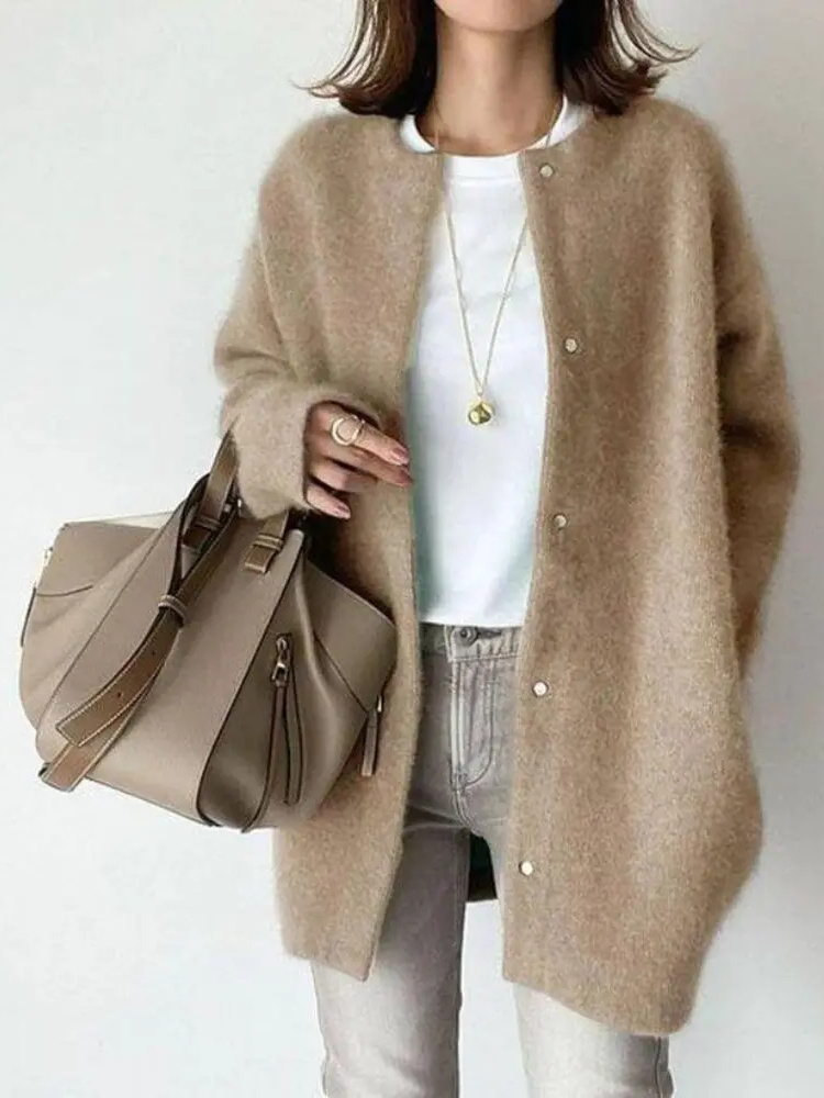 Annabelle | Women’s Wool-Mohair Cardigan | Chic & Cozy