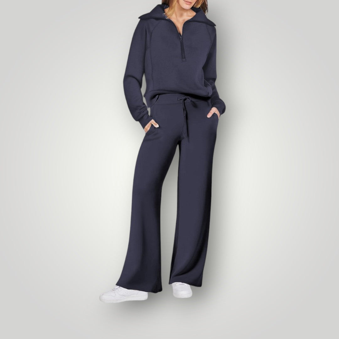 Women's Loungewear Set - Two-pPiece Relaxed Fit