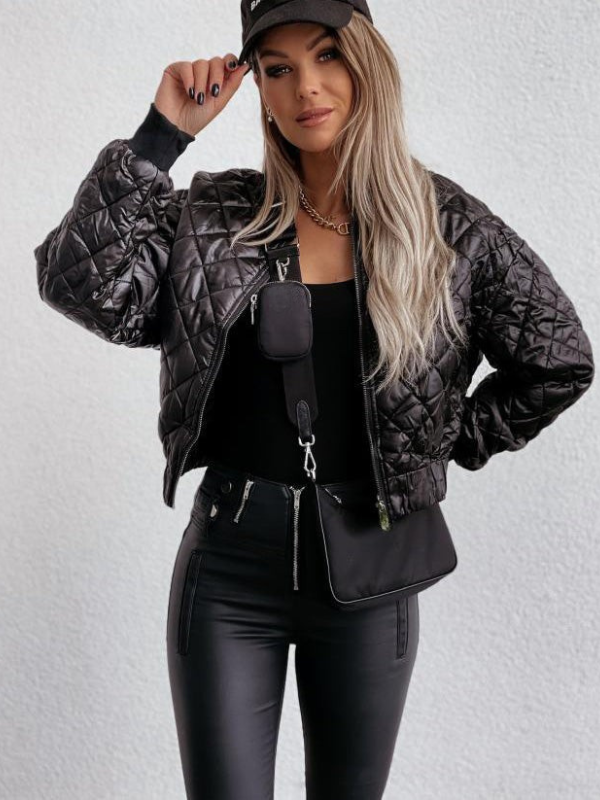 Elowira – Women Short Zip Quilted Jacket