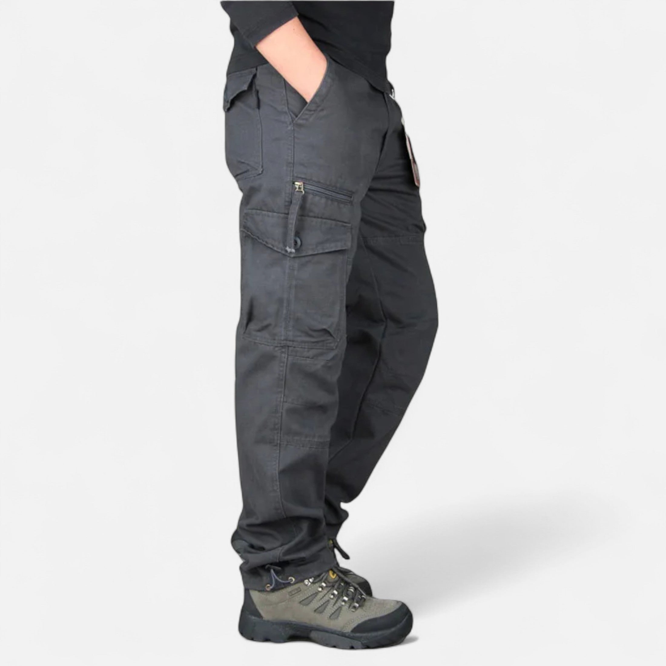 Men's cargo trousers – multiple pockets