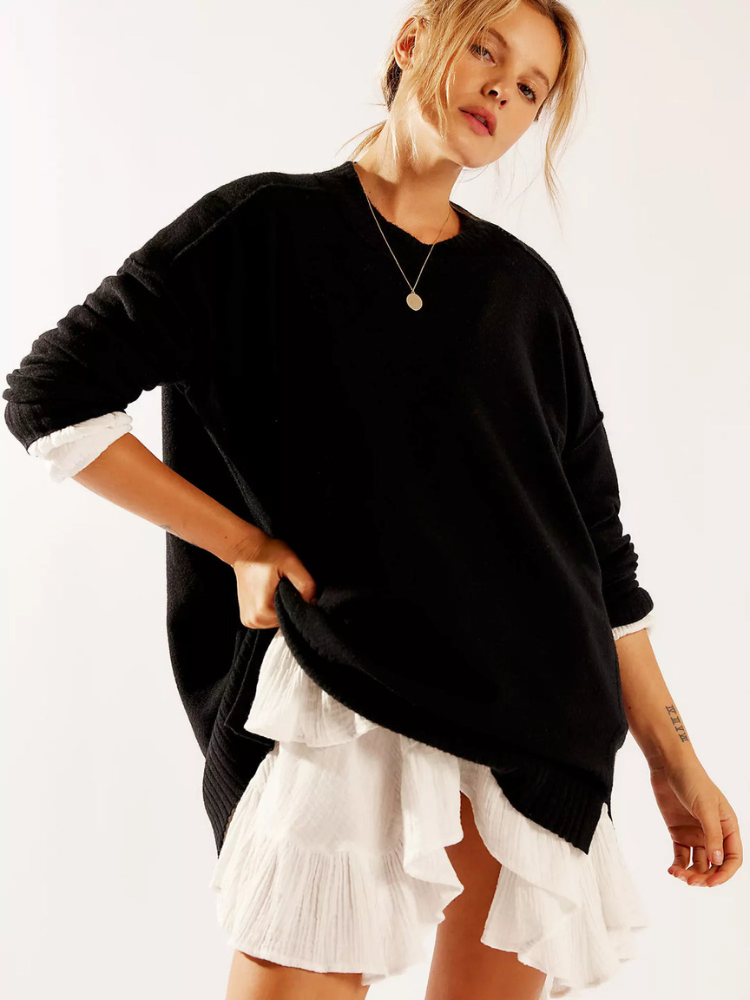 Elodie | Women’s Lace Knit Set | Sweet & Textured