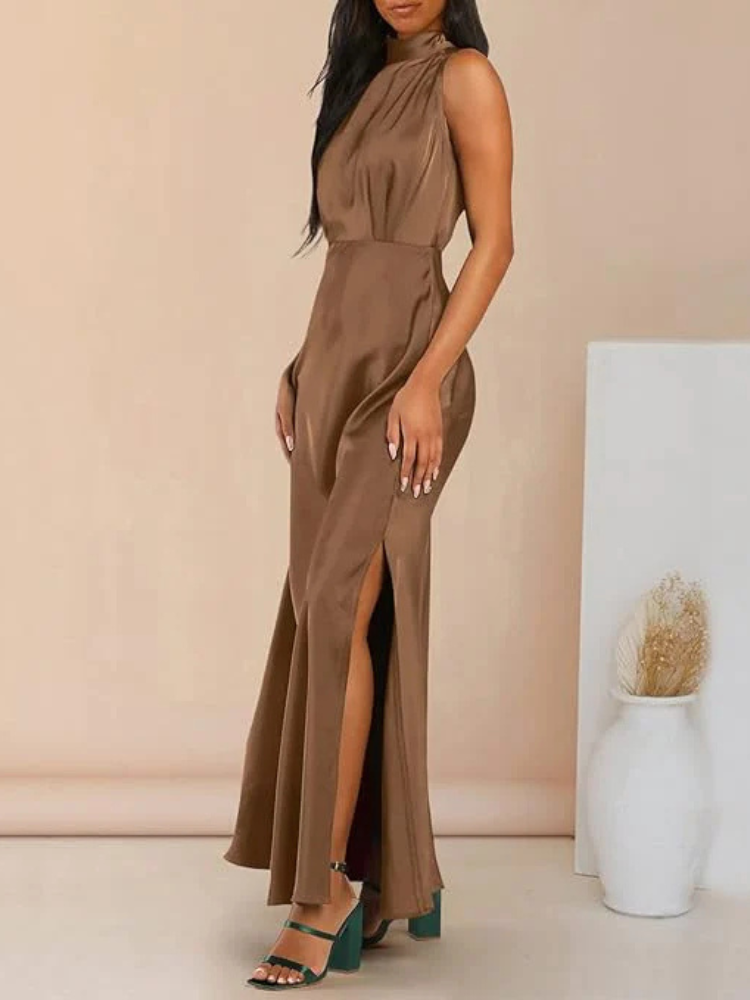 Alice| Women’s Silk Maxi Dress | Elegant & Timeless