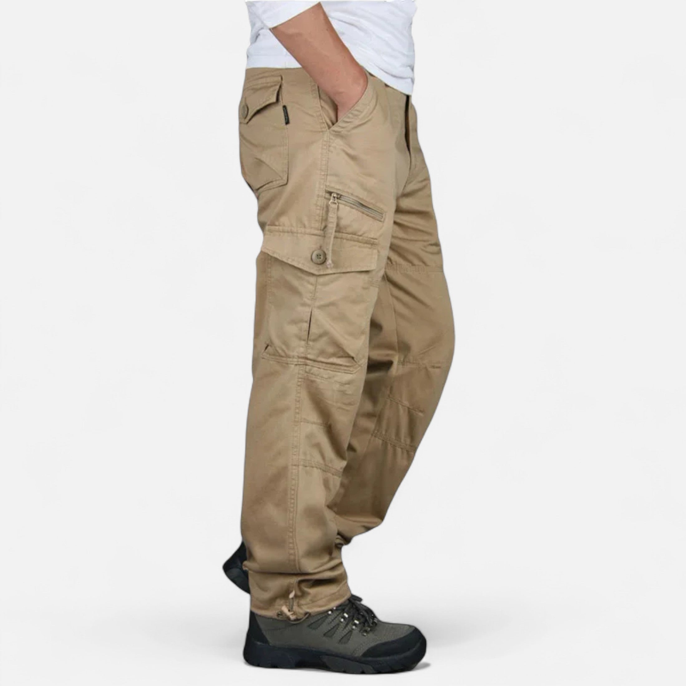Men's cargo trousers – multiple pockets