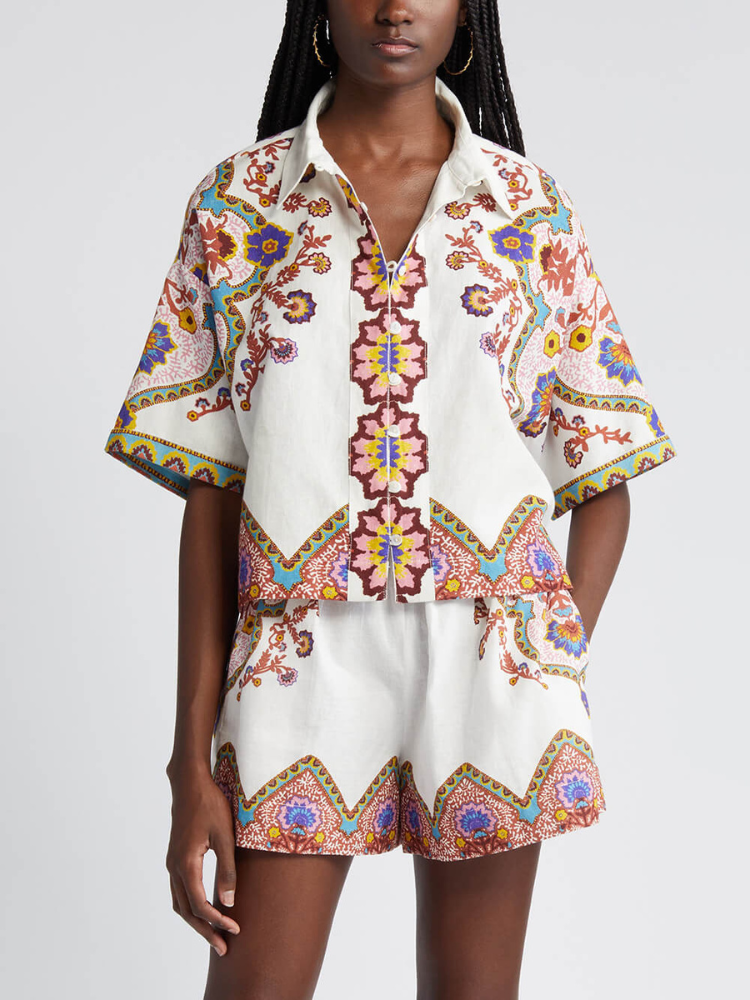 Aria | Women’s Floral Set | Relaxed and Vibrant