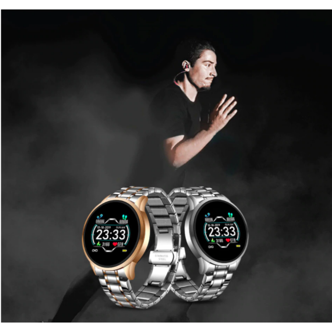 Men's smartwatch with a classic design – modern features