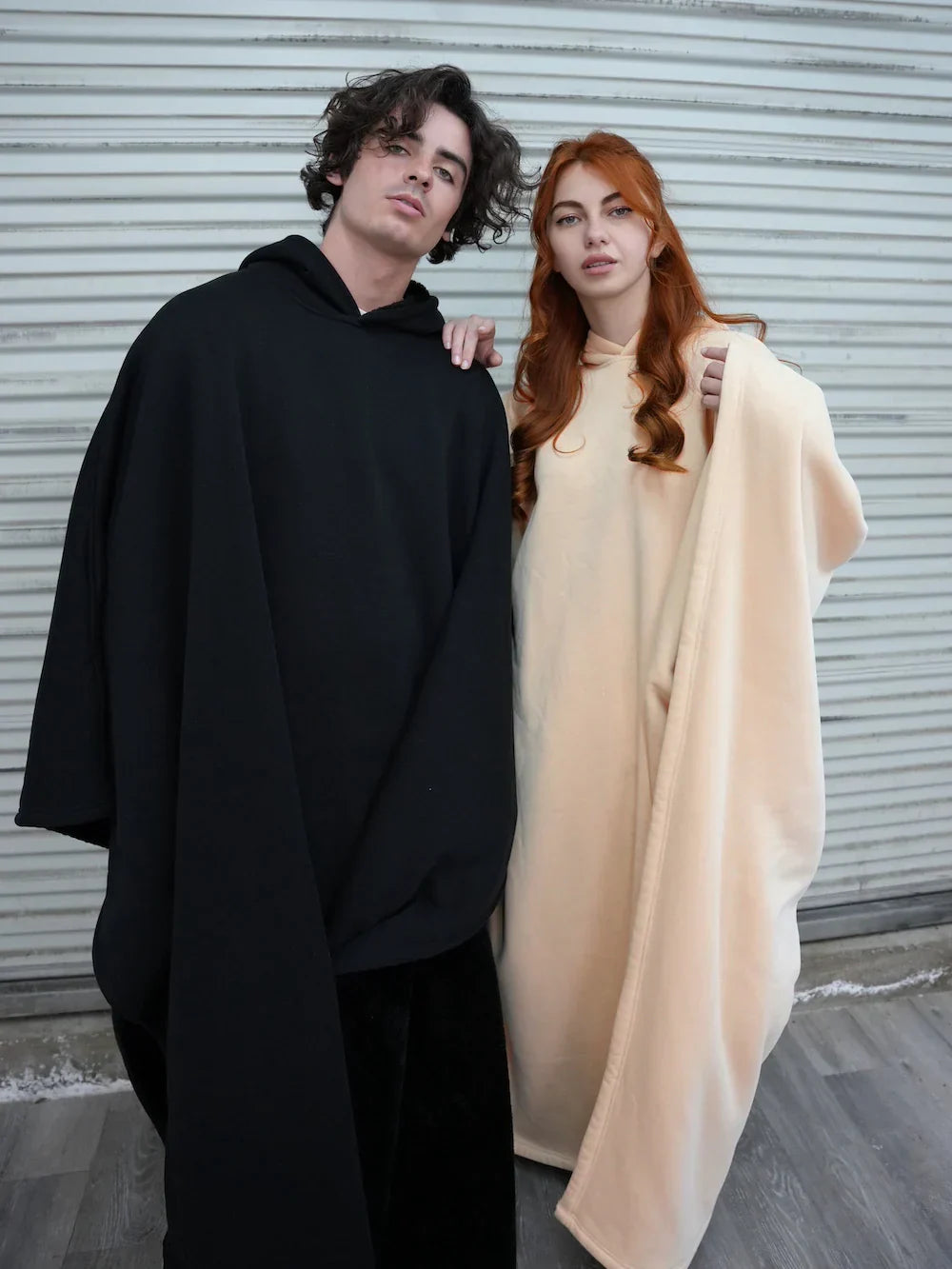 Unisex Hoodie Blanket Pullover