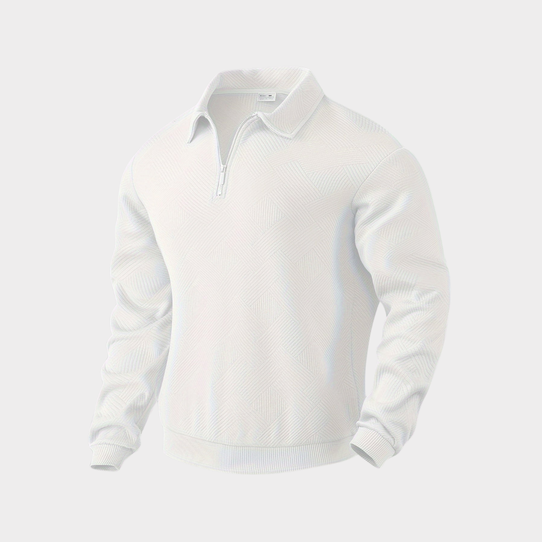 Men’s Quarter-Zip Sweatshirt | Long-Sleeve Pullover