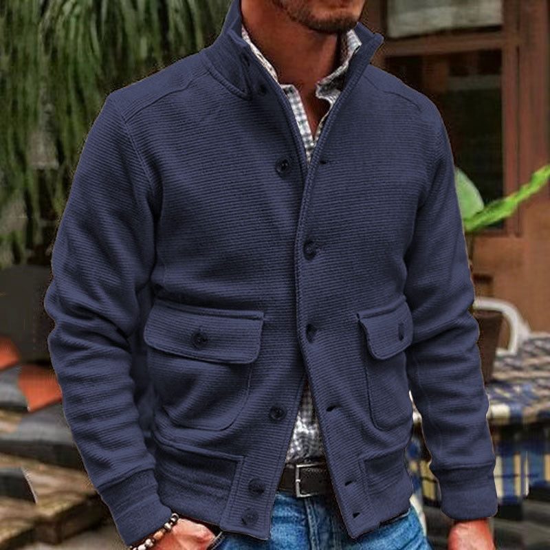 Men's winter jacket | Stand-up collar