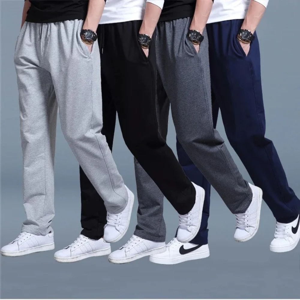 Men’s Jogging Trousers - Drawstring Waist Sweatpants