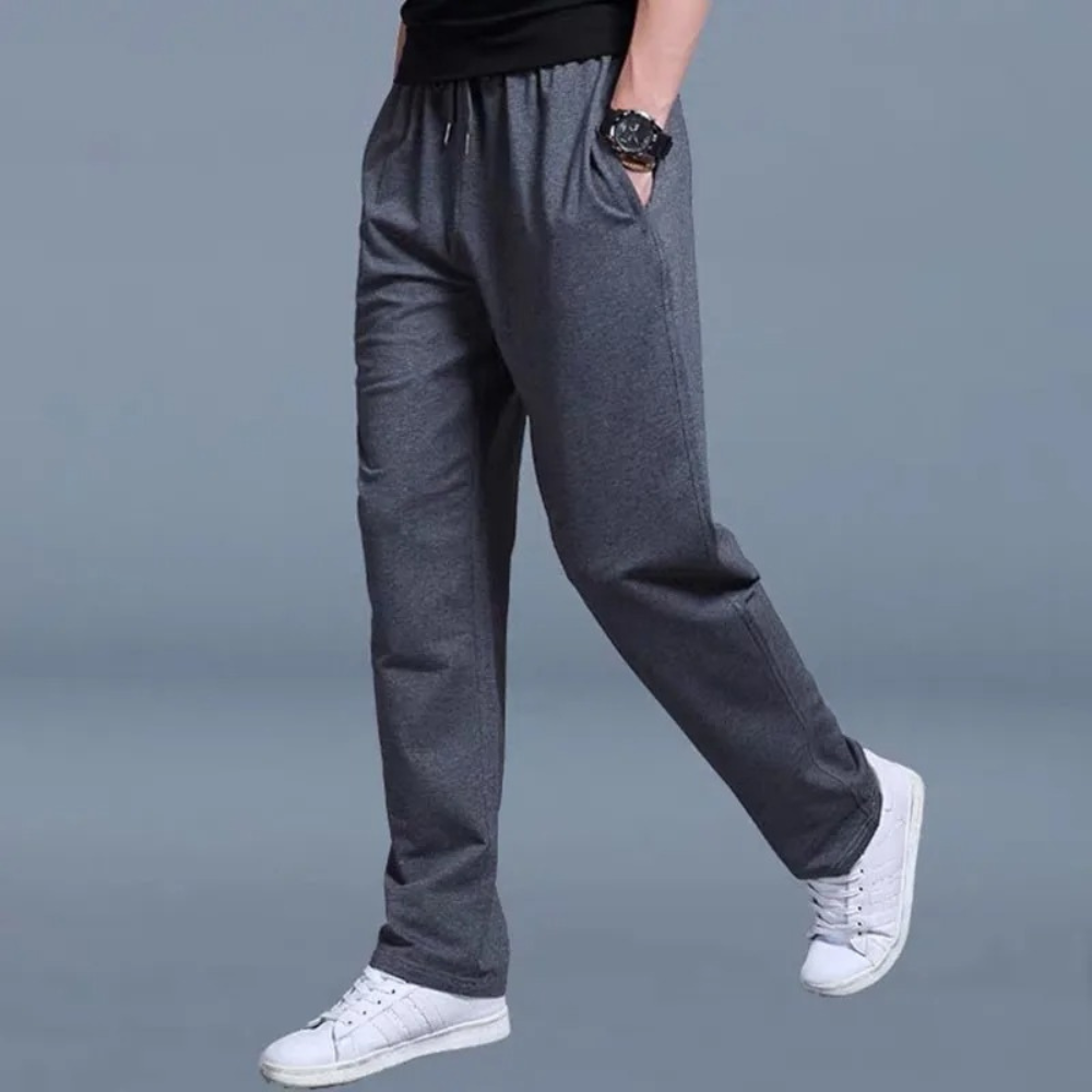 Men’s Jogging Trousers - Drawstring Waist Sweatpants