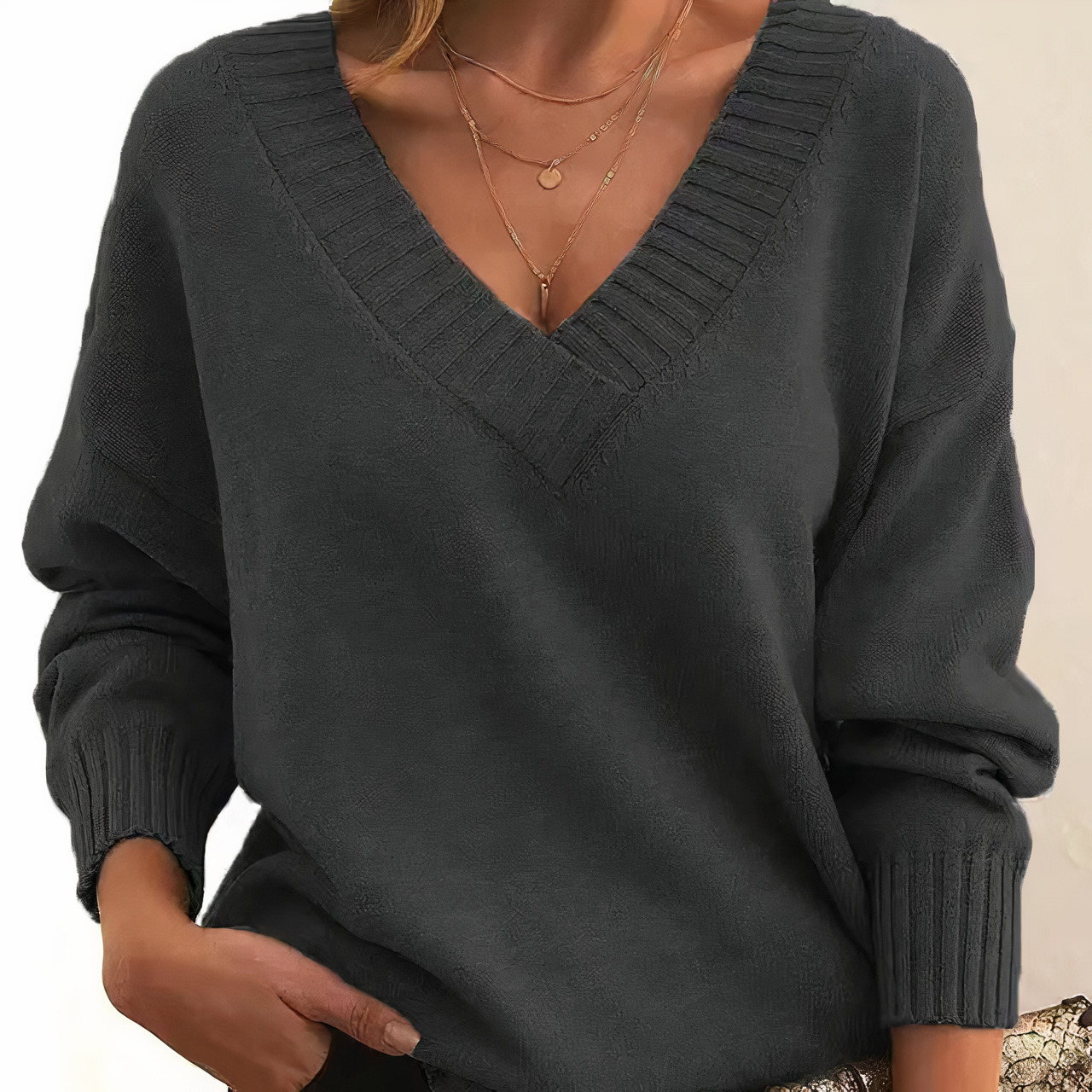 Evelina – Women Cashmere Knit Sweater