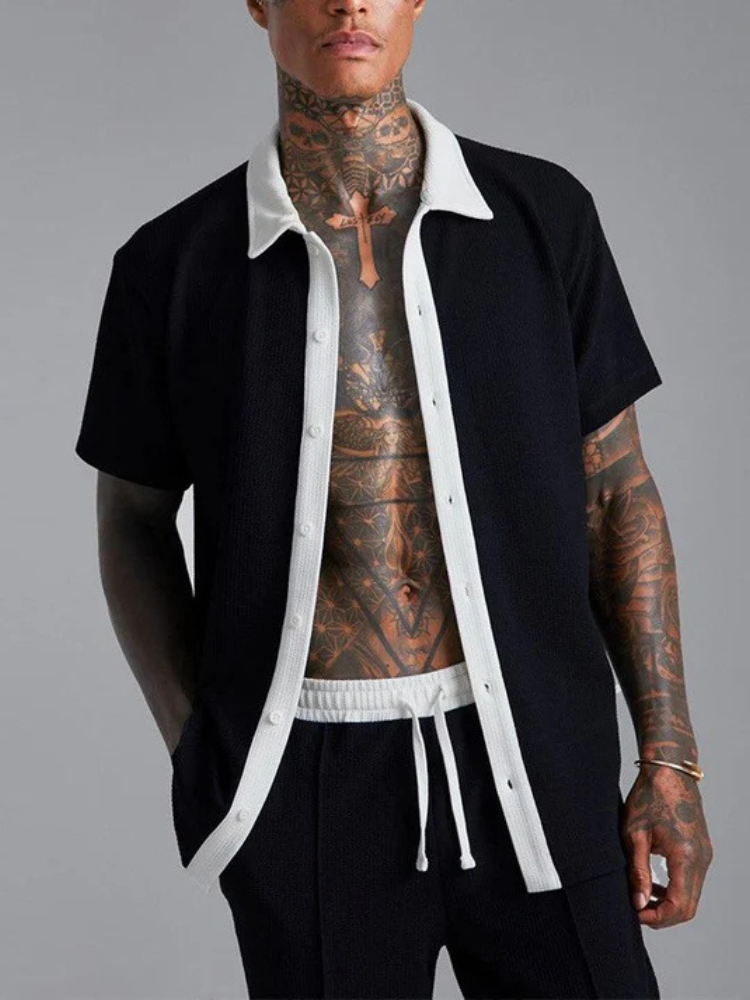 Adrian | Men’s Set | Cotton Streetstyle Summer Fit