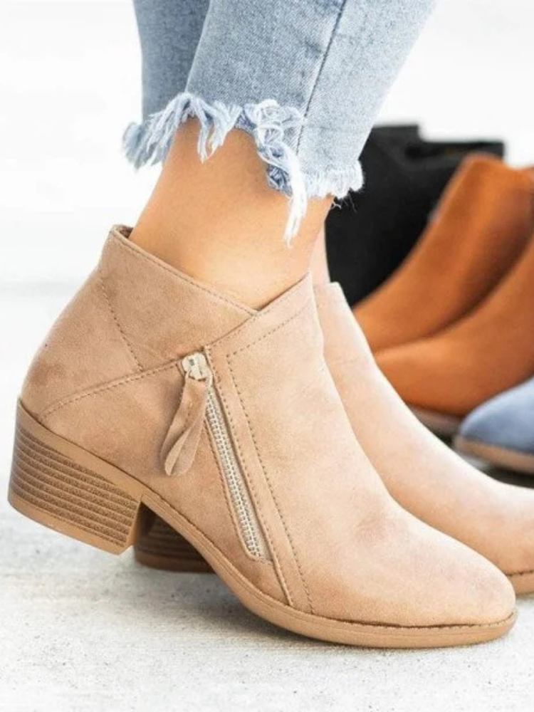 Alba | Women’s Orthopedic Leather Boots | Supportive & Stylish