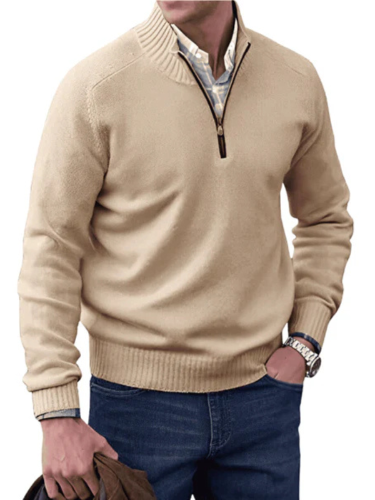 Albert | Men’s Pullover | Quarter-Zip Modern Fit