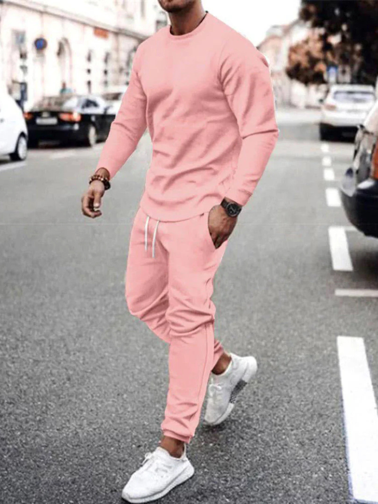 Alexander | Men’s Tracksuit | Slim-Fit Ribbed Detail Set