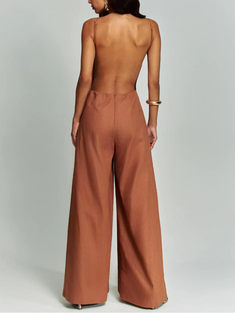 Alexandra | Women’s Tailored Jumpsuit | Halter